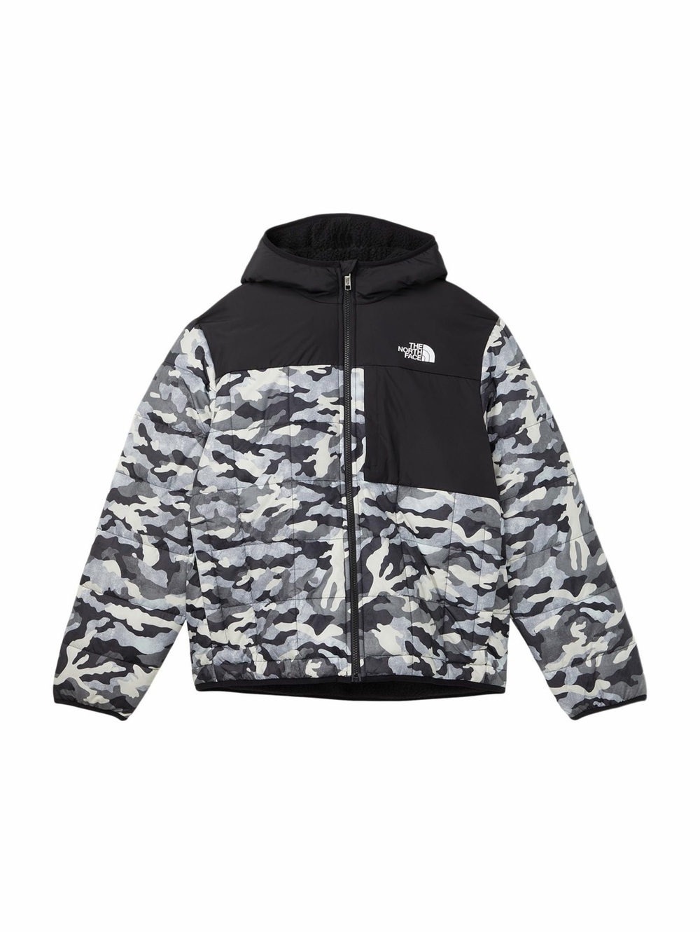 The North Face Kids Reversible Shasta Full Zip Hooded Jacket US Size 7-8 NWT